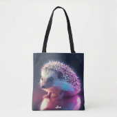 Parel de egel tote bag (Voorkant)
