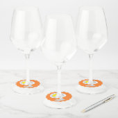 Parel en Obalisque Wijnglas Labels (Set)