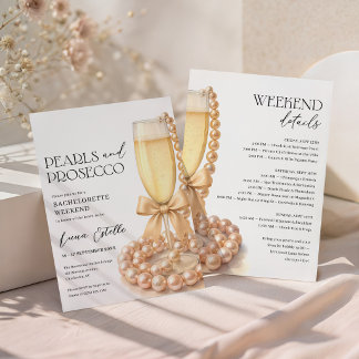 Parel- en Prosecco Bachelorette-weekendprogramma Kaart