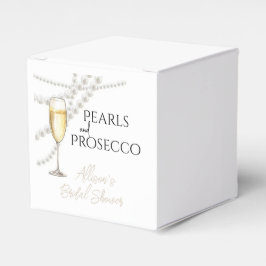 Parel en Prosecco Bedankdoosjes