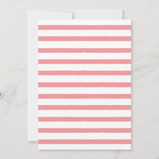 Parel en Prosecco | Boog Waterverf Bruidsdiner Kaart (Achterkant)