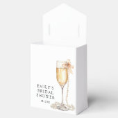 Parel- en Prosecco Bruidsdiner Bedankdoosjes (Geopend)