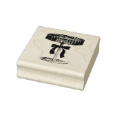 Parel- en Prosecco bruidsdoucheliefde Rubberstempel (Stempel)