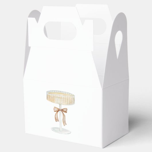 Parel- en Prosecco-bruidsfeest liefde Bedankdoosjes (Geopend)