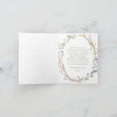 Parel- en Prosecco Bruidsmeisje Uitnodiging Wilde (Binnen)