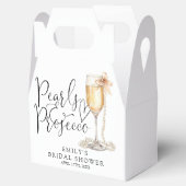 Parel- en Prosecco Bruidsmeisjesfeest Bedankdoosjes (Geopend)