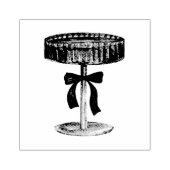 Parel- en Prosecco bruidsmeisjesliefde Rubberstempel (Afrduk)