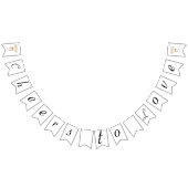 Parel- en Prosecco bruidsshowerliefde Vlaggetjes (Alle)