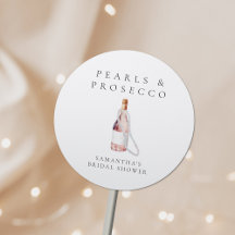Parel- en Prosecco Elegante Bruidsdouche