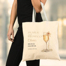 Parel en Prosecco Elegante Bruidsdouche