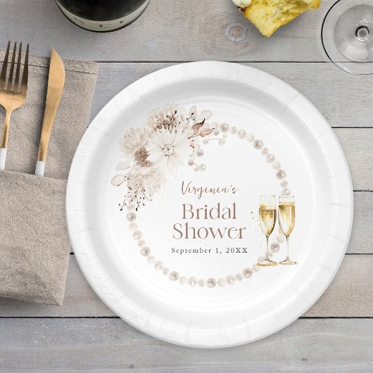 Parel- en Prosecco Papieren Bord