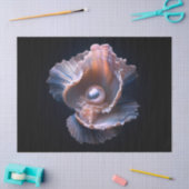Parel- en schelppapier tissuepapier (Craft)