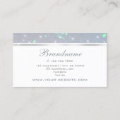 Parel Glitter Lichtgevende Sprankelende Sterren Li Visitekaartje (Achterkant)