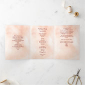 Parel Hart Bloemen Sinaasappel Bloemen Vlinder Bru Drieluik Programma (Binnen)