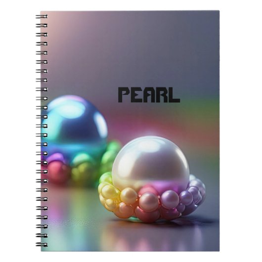 parel notitieboek (Voorkant)