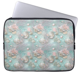 Parel Onder De Zee Laptop Sleeve