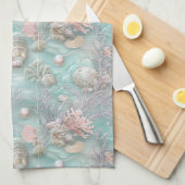 Parel Onder De Zee Theedoek (Quarter Fold)