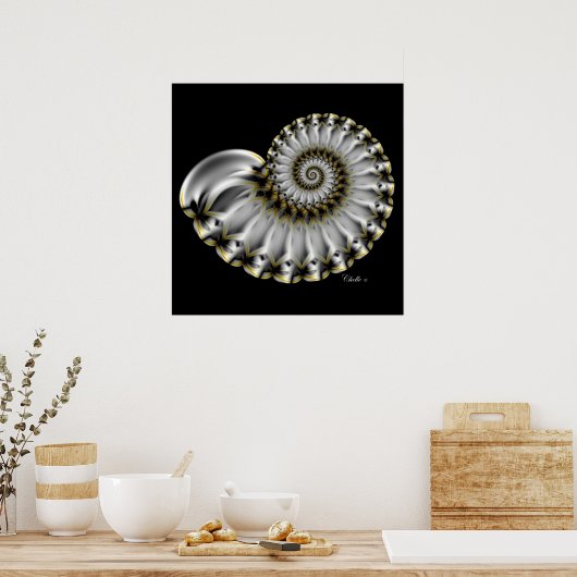 parel poster (Keuken)