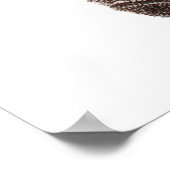 Parel Pout Print, Waarde Poster Papier (Halfglans) (Hoek)