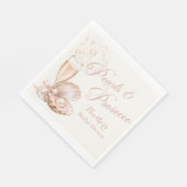 Parel & Prosecco Bruids Bruiloftsfeest Servetten | (Hoek)