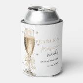 Parel & Prosecco  Bruidsfeest Blikjeskoeler (Blikje Voorkant)
