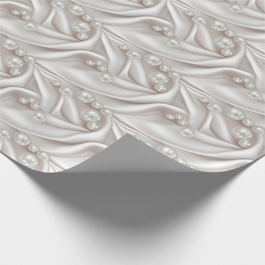 Parel & Satijn Cadeaupapier (Hoek)