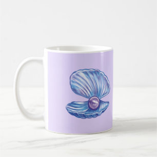 Parel van de oceaan (Paarse) Koffiemok