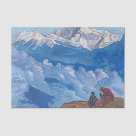 Parel van het zoeken door Nicholas Roerich Tissuepapier (Voorkant)