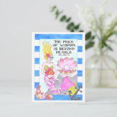 Parel van Wijsheid Inspirerend Briefkaart (Staand voorkant)