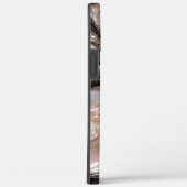 parel zwarte stijl iphone hoes (Achterkant / Rechts)