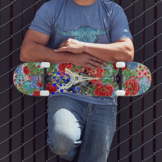 Parelachtige Eiffeltoren Persoonlijk Skateboard