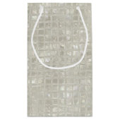 Parelachtige geschenkzak klein cadeauzakje (Achterkant)