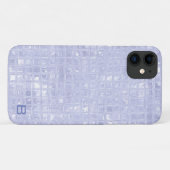Parelblauw gepersonaliseerd telefoonhoesje Case-Mate iPhone case (Achterkant (horizontaal))