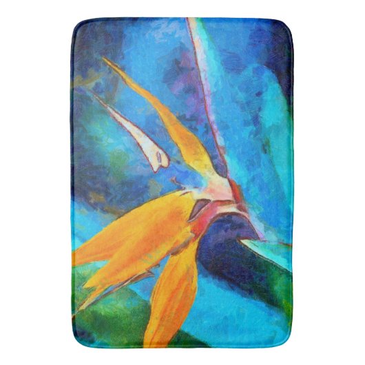 parelbloem badmat (Voorkant Verticaal)