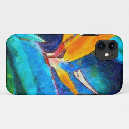 parelbloem Case-Mate iPhone case (Achterkant (horizontaal))