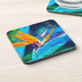 parelbloem drankjes onderzetter (Linkerzijde)