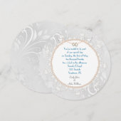 Parelcirkel en kant kaart (Voorkant / Achterkant)