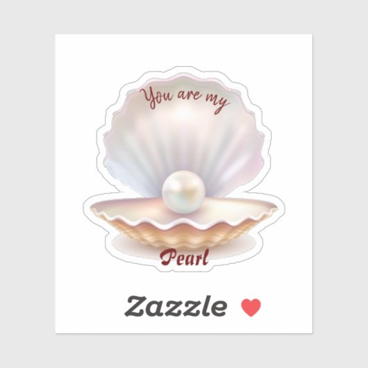 Pareldeelstuk Sticker (Vel)