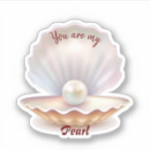 Pareldeelstuk Sticker (Voorkant)