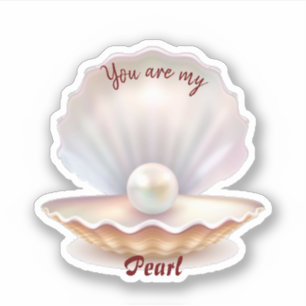Pareldeelstuk Sticker