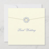 Parelen huwelijksjubileum met diamanten en parels kaart (Voorkant)