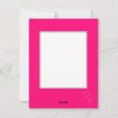 Parelentweeling Feestdagenkaart (Achterkant)