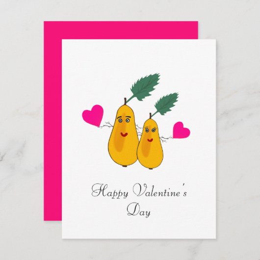 Parelentweeling Feestdagenkaart (Voorkant / Achterkant)