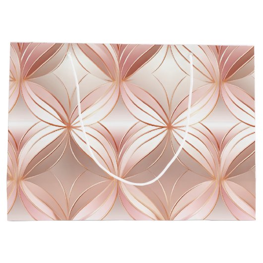 Parelgemoed Roze Roosgoud  Groot Cadeauzakje (Achterkant)