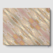 Parelgoud Gastenboek met Naam (Achterkant)