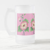 Parelgroze Bloemen Thunder_Cove Matglas Bierpul (Links)