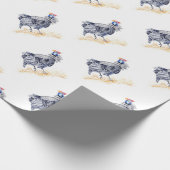 parelhoen cadeaupapier (Hoek)