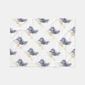 parelhoen fleece deken (Voorkant (Horizontaal))