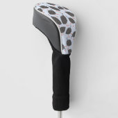 parelhoen leuk vogel golfheadcover (Schuin)
