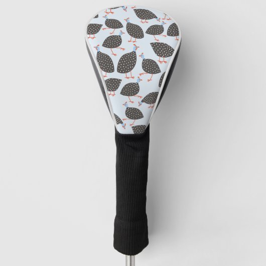 parelhoen leuk vogel golfheadcover (Voorkant)